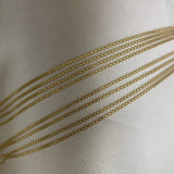Cadena China 3.3gr/60cm Oro Amarillo +0*