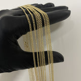 Cadena Cubana 2.3gr/50cm Oro Amarillo +2
