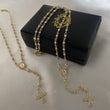 Rosario 10.25gr/45cm 2-3m Diamantado Tres Oros