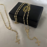 Rosario 10.25gr/45cm 2-3m Diamantado Tres Oros