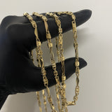 Cadena Rustica 17.55gr/65cm Adige Española Oro Amarillo