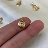 Dije Angel 0.45gr/1.5cm Oro Amarillo Circulo