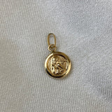 Dije Angel 0.45gr/1.5cm Oro Amarillo Circulo