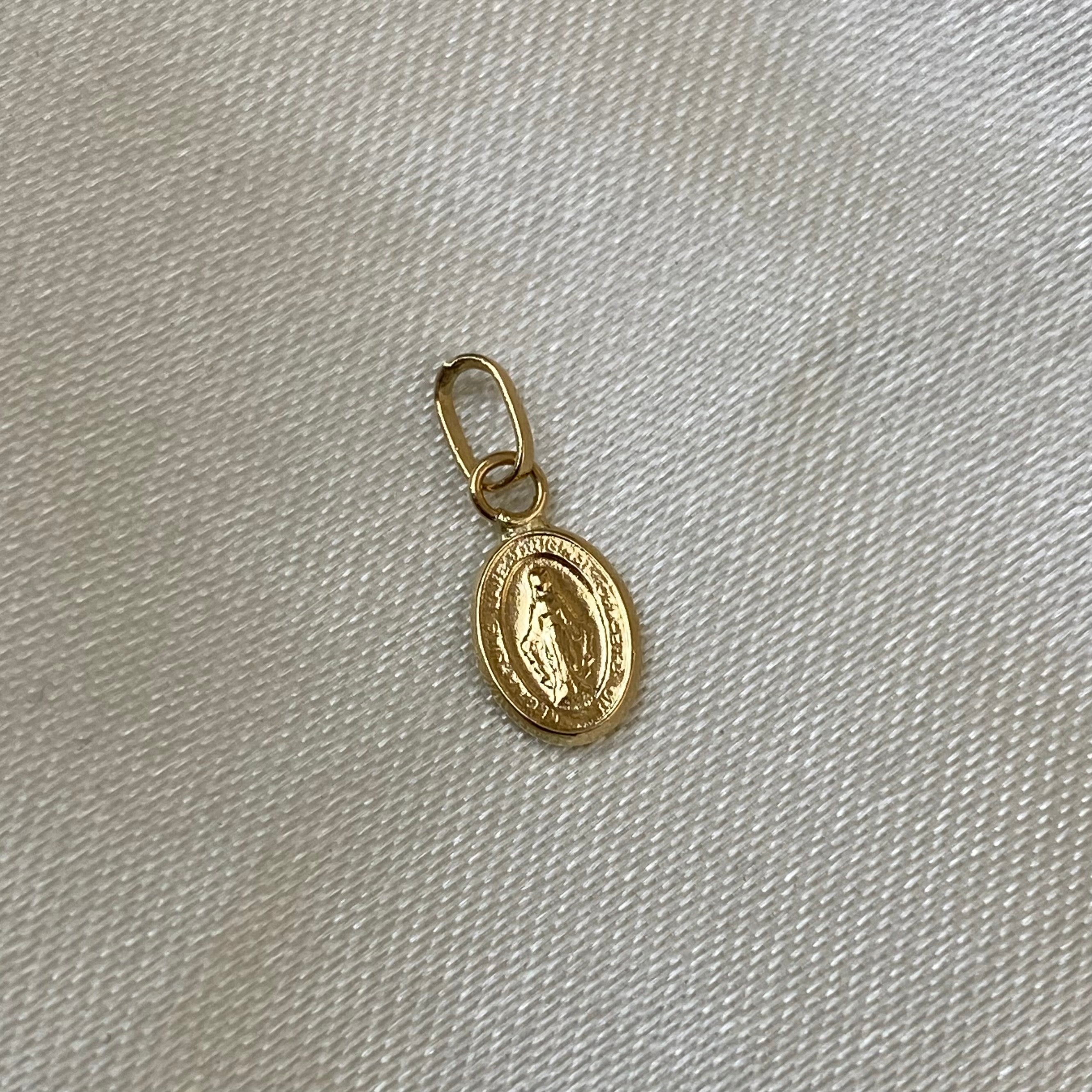 Dije Virgen Milagrosa 0.25gr/1cm Oro Amarillo