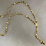 Rosario 8.1gr/45cm 3-4m Liso Oro Amarillo