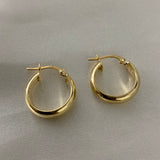 Candongas 2.05gr/1.7cm Lisas Oro Amarillo