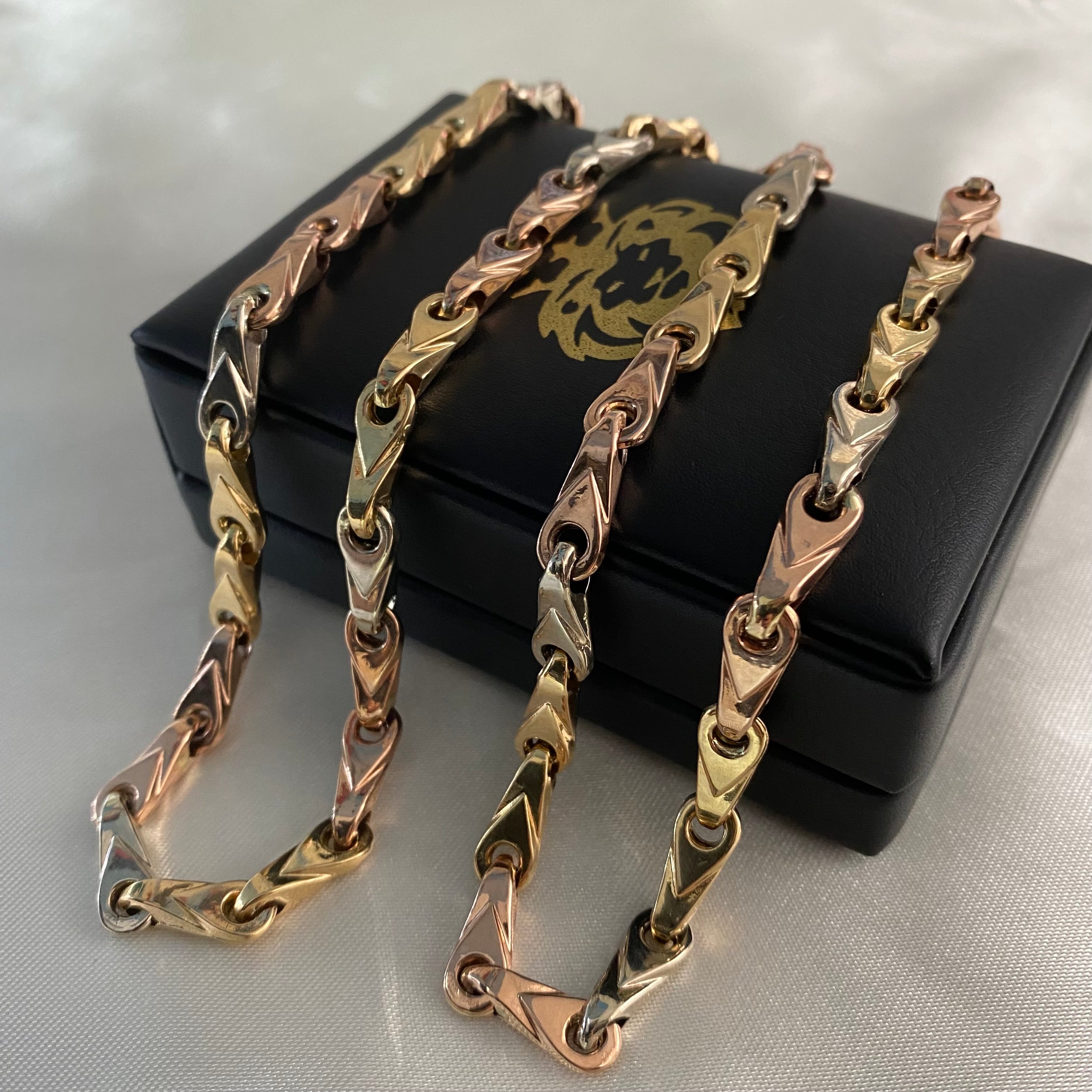 Cadena Rustica 29.55gr/65cm Tres Oros