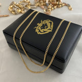 Cadena Cubana 2.55gr/45cm Oro Amarillo