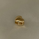Herraje Corazon Liso 0.95gr Oro Amarillo