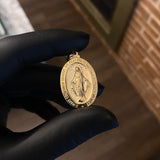 Dije Virgen Milagrosa 6.5gr/4cm  Oro Amarillo