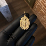 Dije Virgen Milagrosa 6.5gr/4cm  Oro Amarillo
