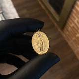 Dije Virgen Milagrosa 4.9gr/3.5cm  Oro Amarillo