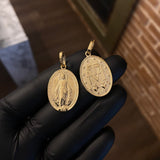 Dije Virgen Milagrosa 4.9gr/3.5cm  Oro Amarillo