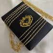 Cadena Aro Seguido 2,1gr/50cm Diamantado Oro Amarillo