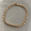 Pulso Militar 9.55gr/19.5cm Oro Amarillo Diamantado