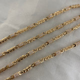 Cadena Rustica Vs 37.7gr/70cm Oro Amarillo