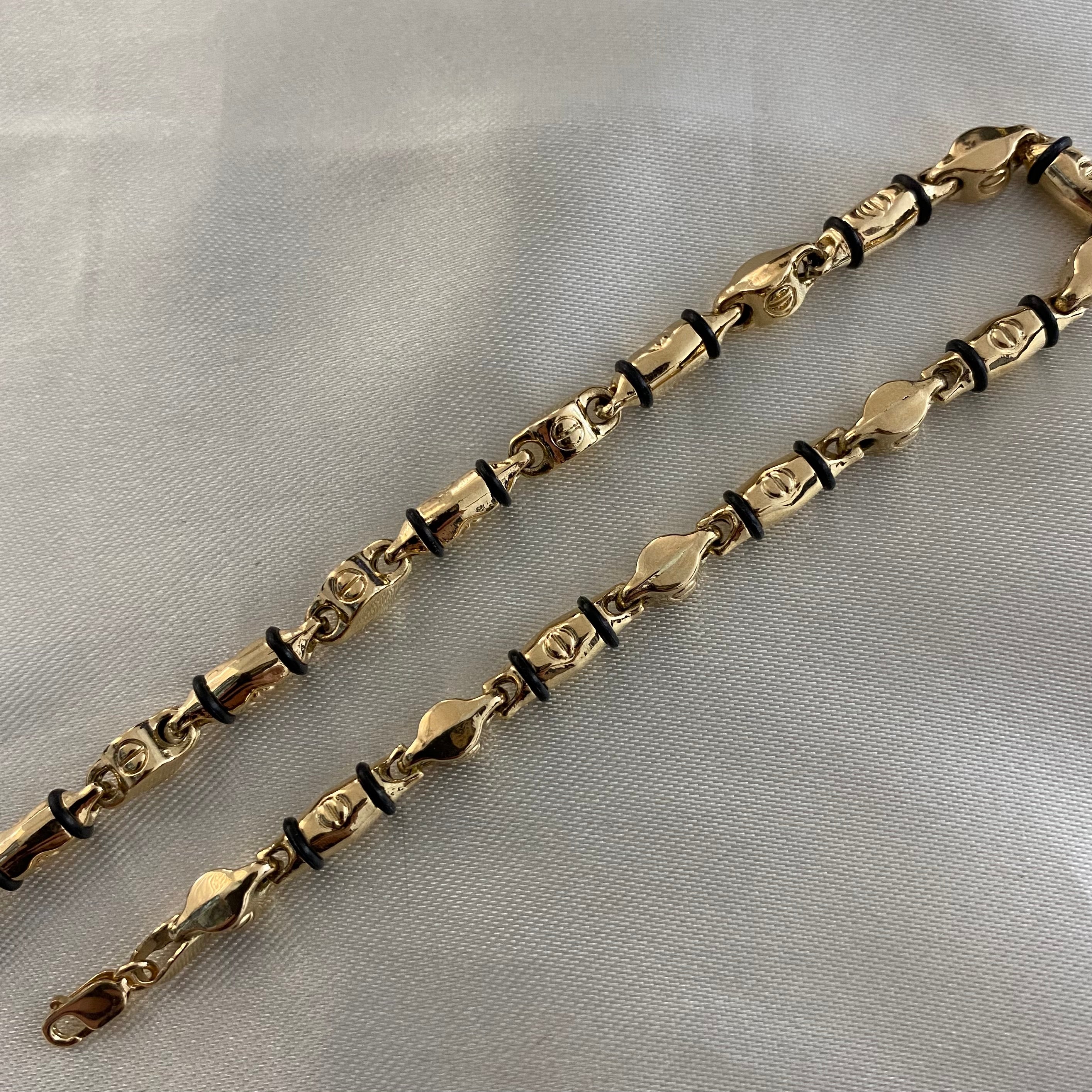 Tobillera Rustica 8.7gr/24cm Oro Amarillo