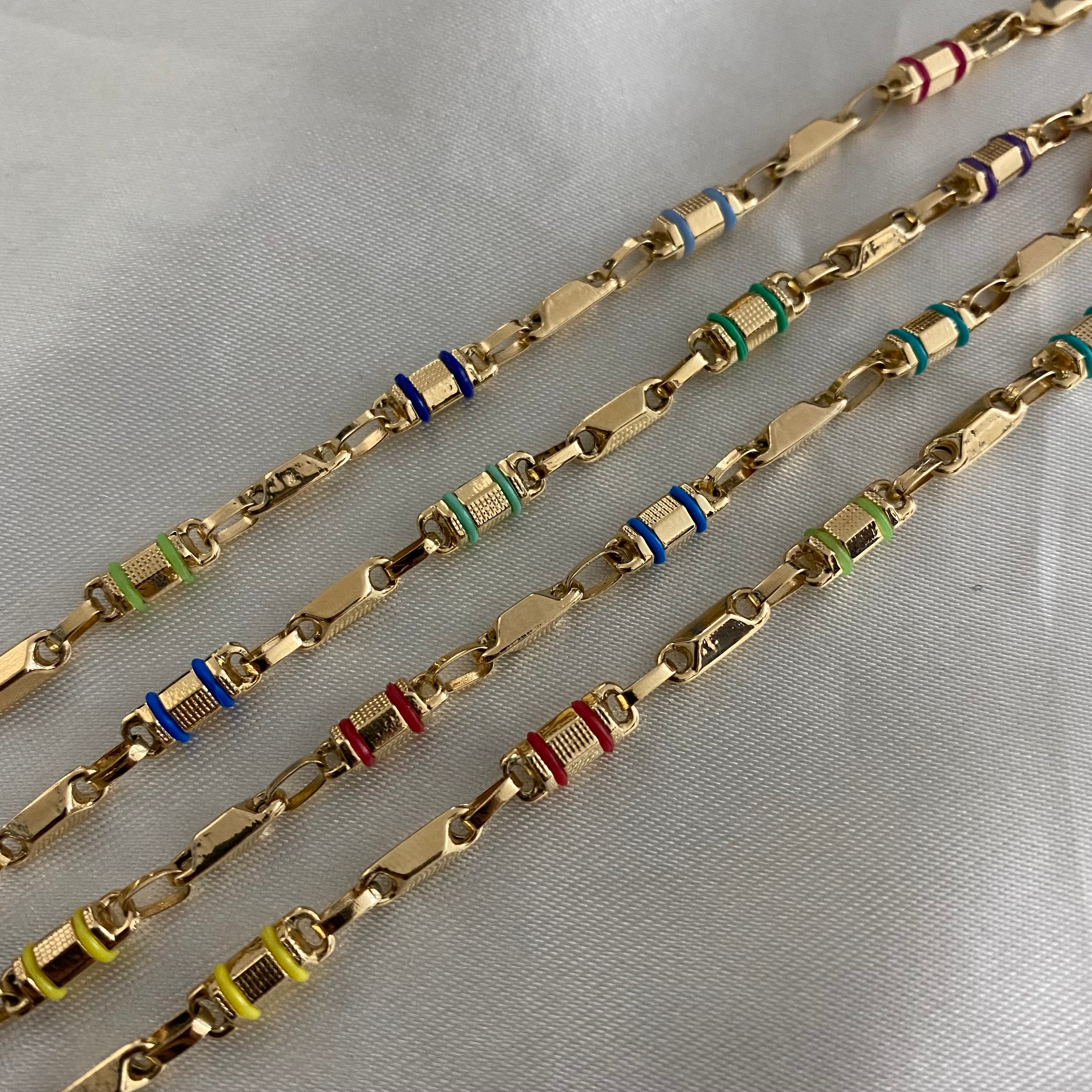 Cadena Rustica 15.55gr/60cm Oro Amarillo Colores