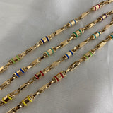 Cadena Rustica 15.55gr/60cm Oro Amarillo Colores