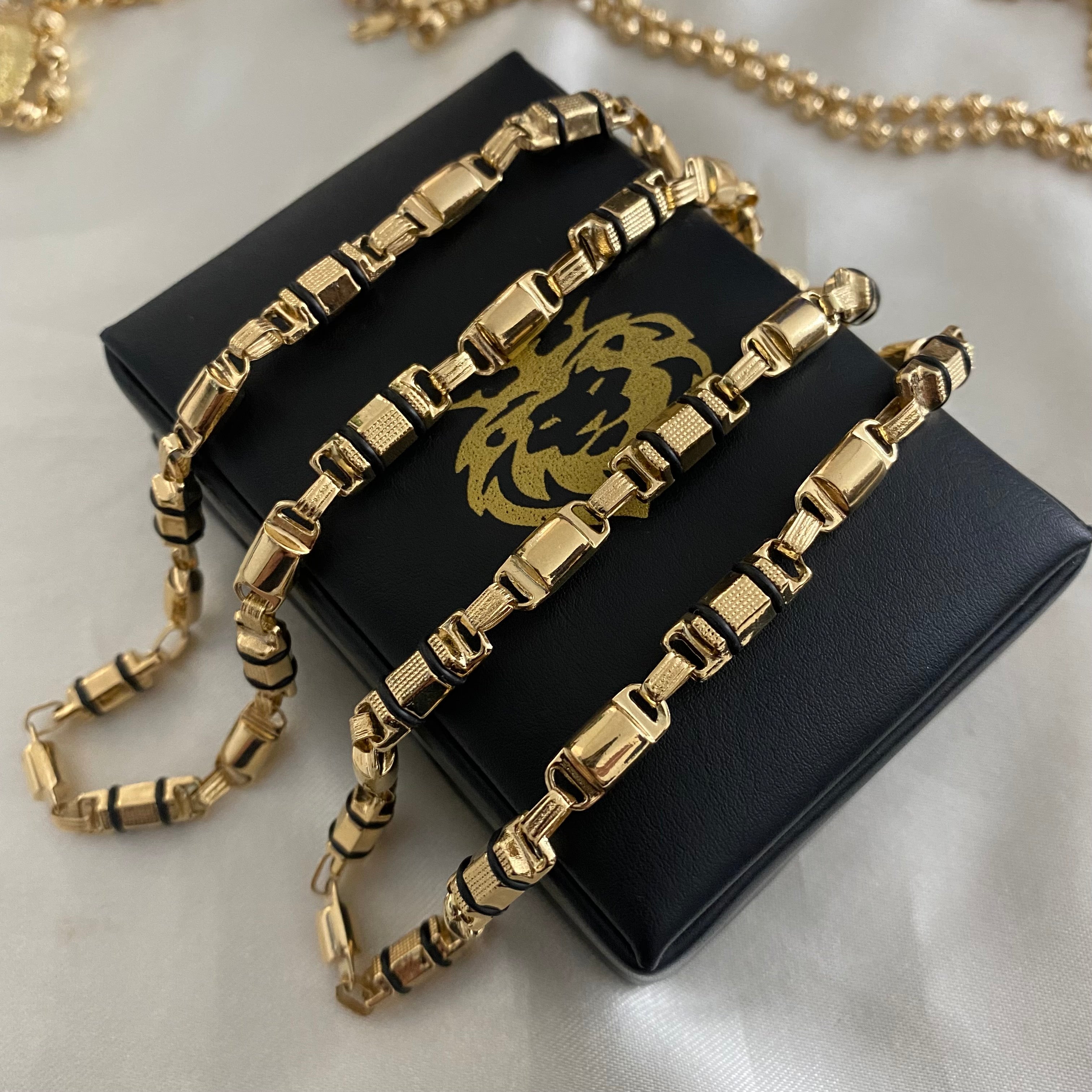Cadena Rustica 26.2gr/70cm Oro Amarillo