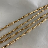 Cadena Rustica 16.2gr/60cm Oro Amarillo