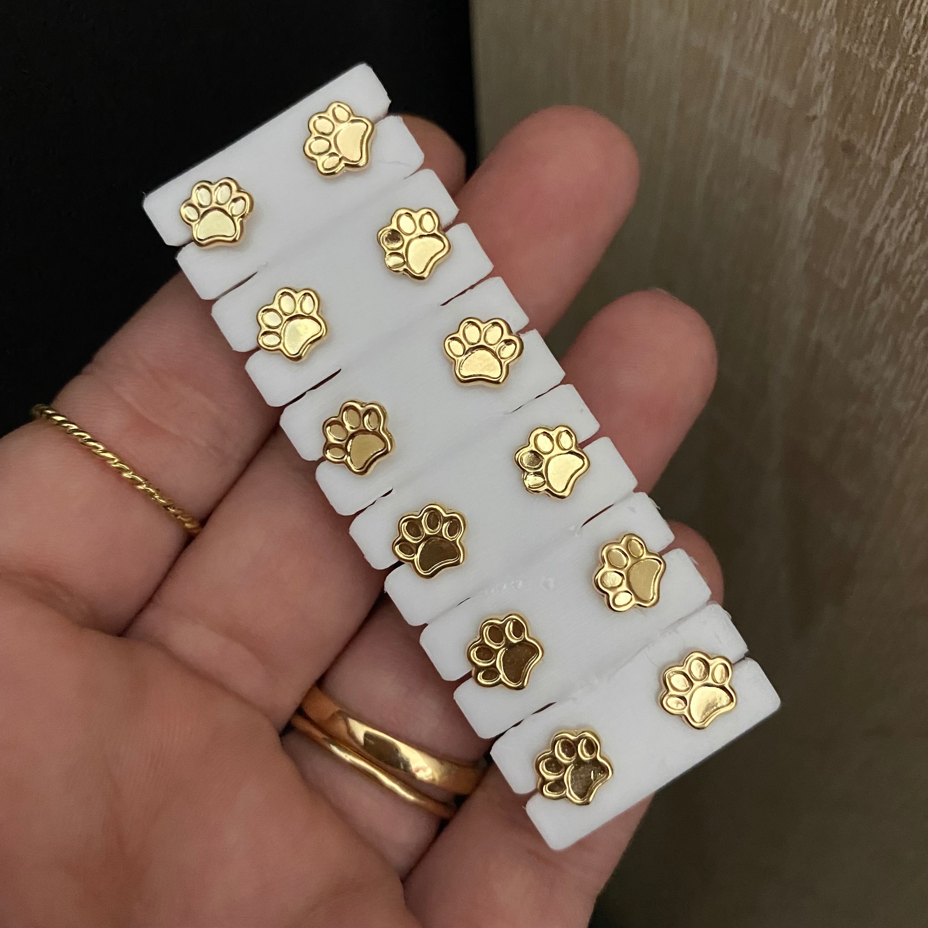 Topos Huella 0.6gr Oro Amarillo