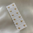 Topos Estrella Lisa 0.45gr Oro Amarillo