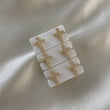 Topos Cruz 1.1gr Circones Blancos Oro Amarillo