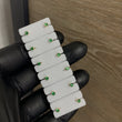 Topos Circon Verde 3mm 0,55gr Oro Amarillo