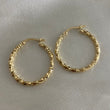 Candongas 1.55gr/2.5cm Diamantadas Oro Amarillo