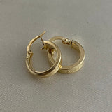 Candongas 1.3gr/1.5cm Lisas Oro Amarillo