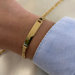Pulso Placa Ct 10.4gr/20cm Oro Amarillo
