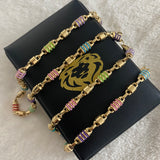 Cadena Rustica 16.15gr/56cm Oro Amarillo Colores