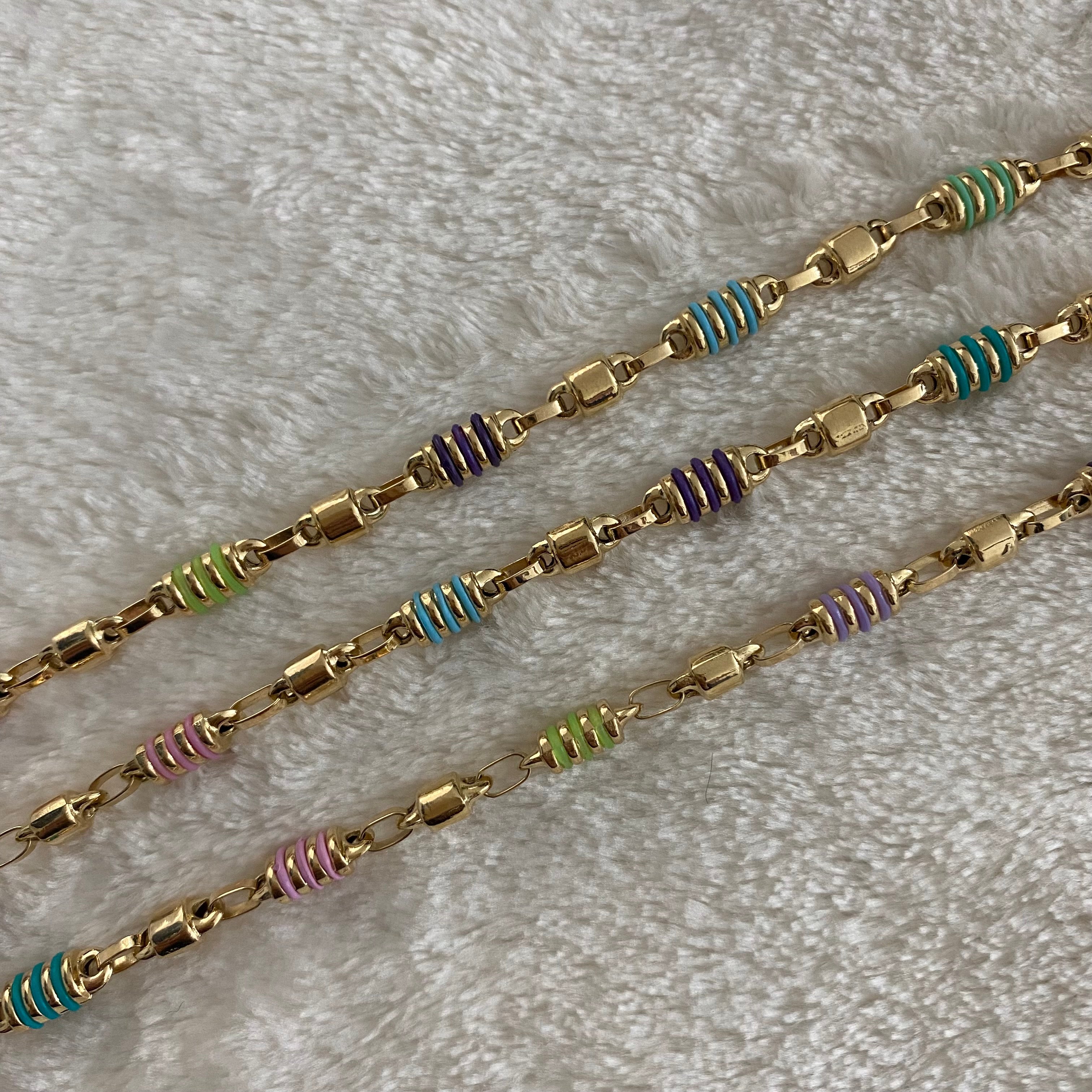 Cadena Rustica 16.15gr/56cm Oro Amarillo Colores