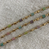 Cadena Rustica 16.15gr/56cm Oro Amarillo Colores