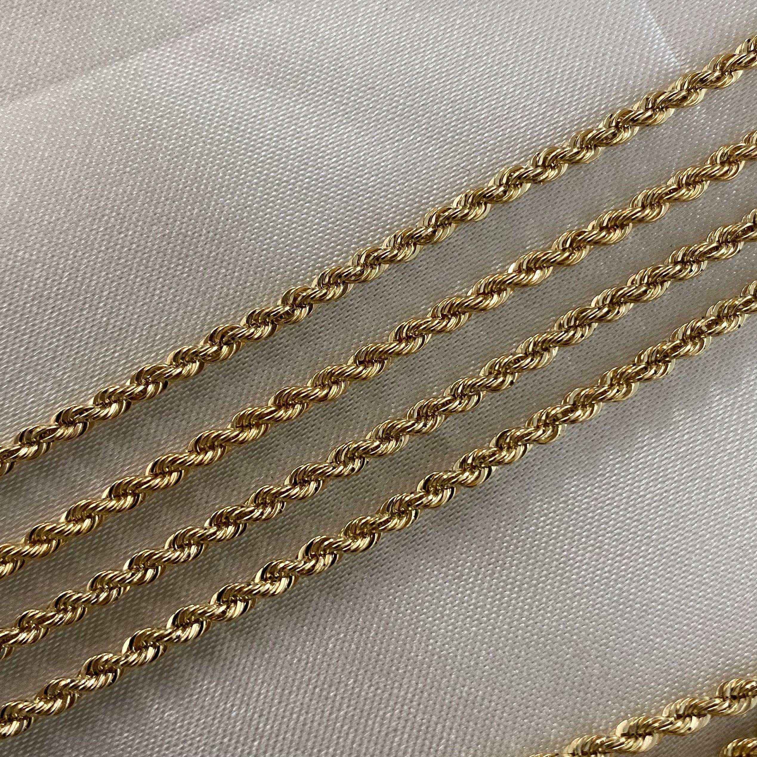 Cadena Lazo 4.0gr/60cm Oro Amarillo +2*