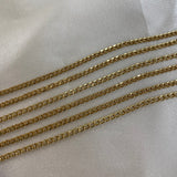 Cadena Cubana 2.5gr/45cm Oro Amarillo