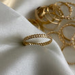 Anillo Cubano 1.2gr-T6 1/4 Oro Amarillo