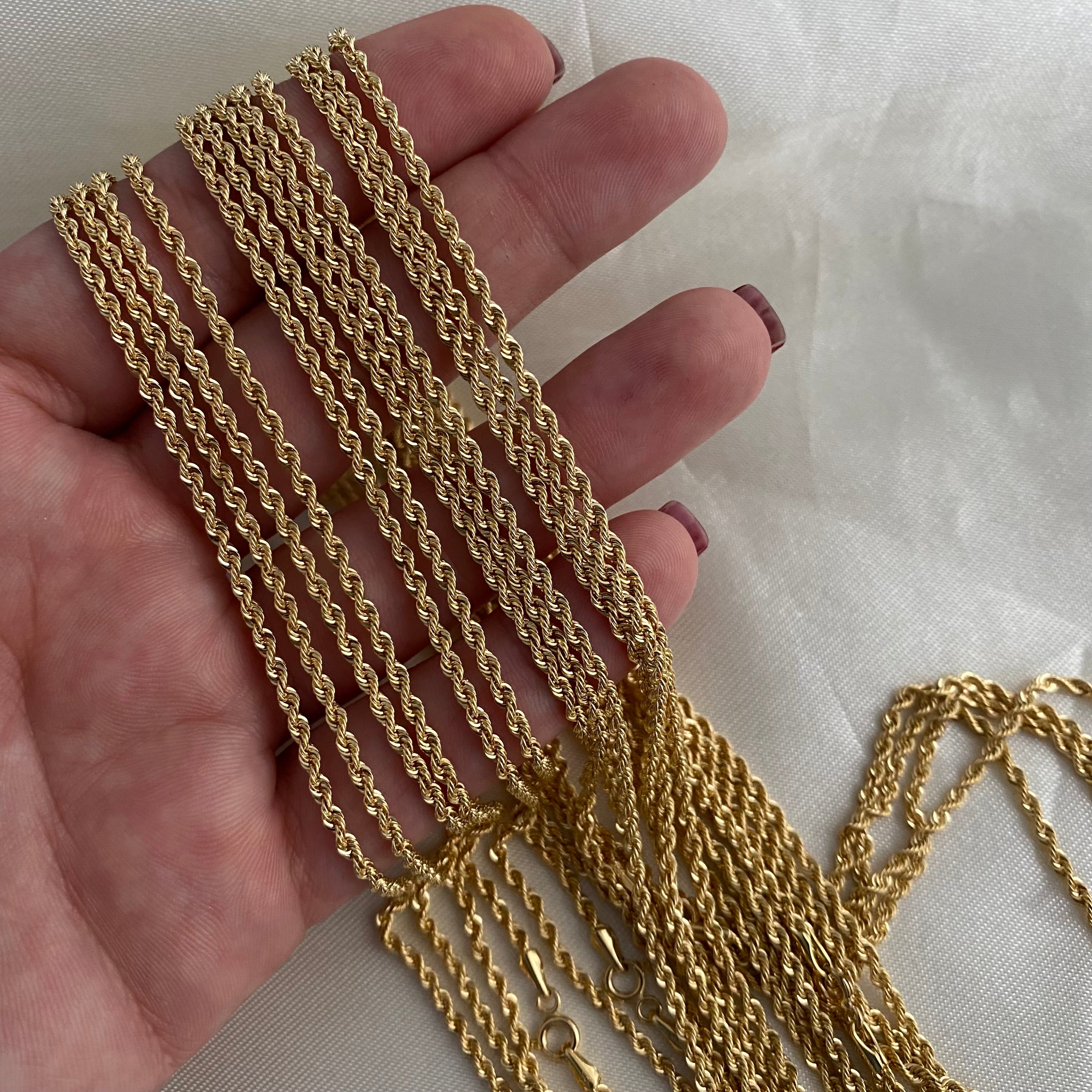 Cadena Lazo 2.15gr/45cm Oro Amarillo