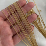 Cadena China 2.5gr/45cm Oro Amarillo