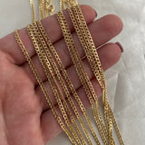 Cadena Cubana 4.1gr/60cm Oro Amarillo