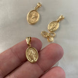 Dije Virgen Milagrosa 0.7gr Oro Amarillo
