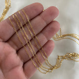 Cadena Escalera 1.15gr/40cm Oro Amarillo