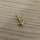 Dije Ancla 0.85gr/1.5cm Oro Amarillo*