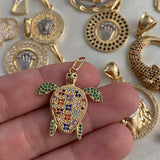 Dije Tortuga 3gr/3.3cm Oro Amarillo Circones