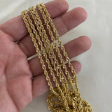 Cadena Lazo 5.45gr / 50cm Oro Amarillo +2
