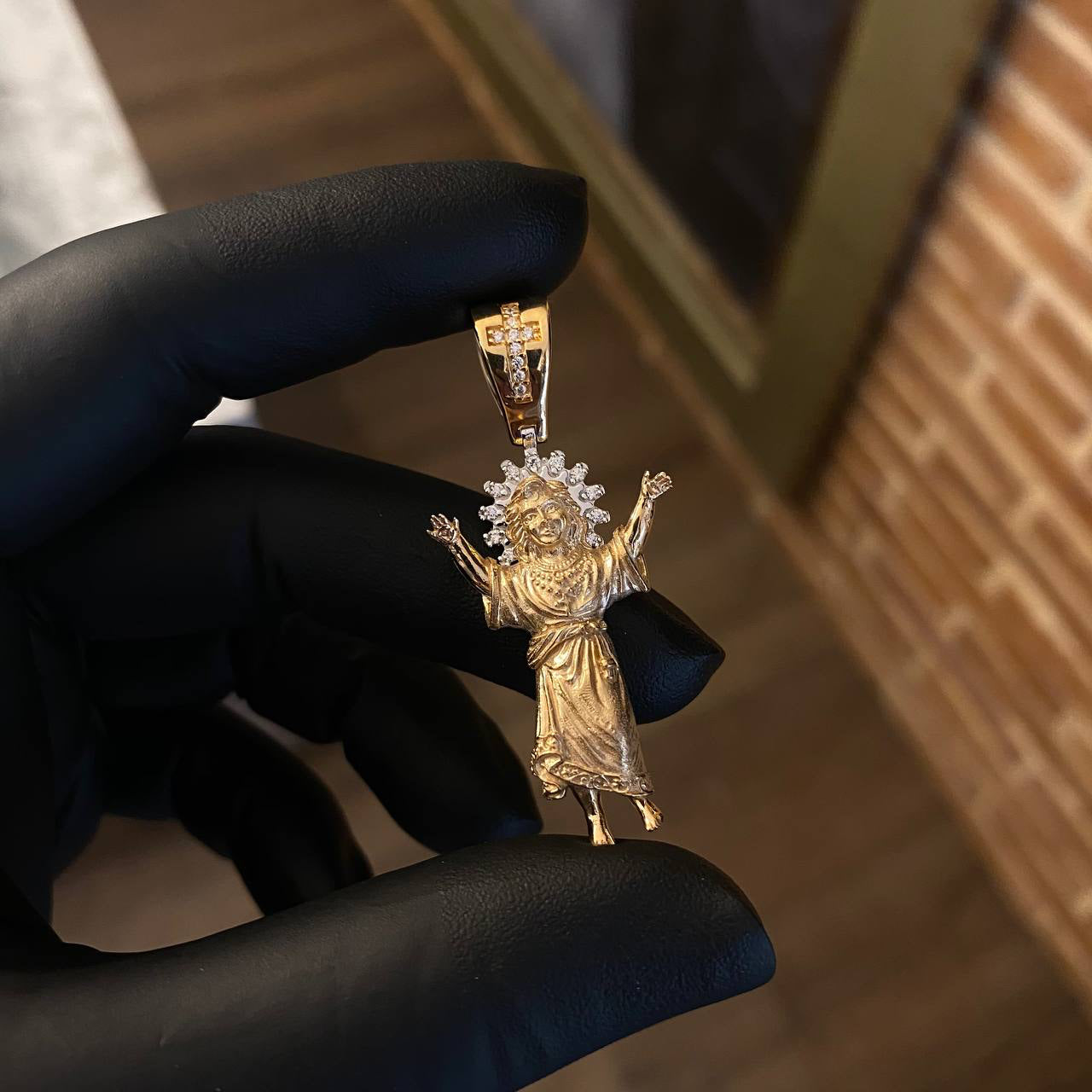 Dije Divino Niño 10.6gr/4.8cm Oro Amarillo