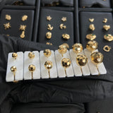 Topos Bola 8mm 1.35gr Discoteca Oro Amarillo