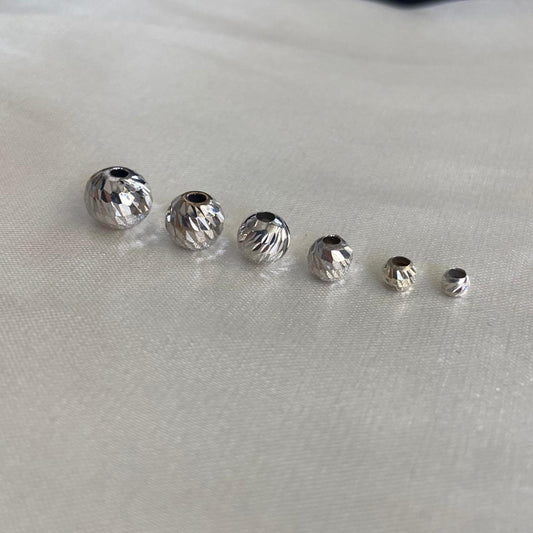 Bola Diamantada 7mm Oro Blanco