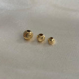 Bola Luna 4mm / 0.14gr Diamantada Oro Amarillo